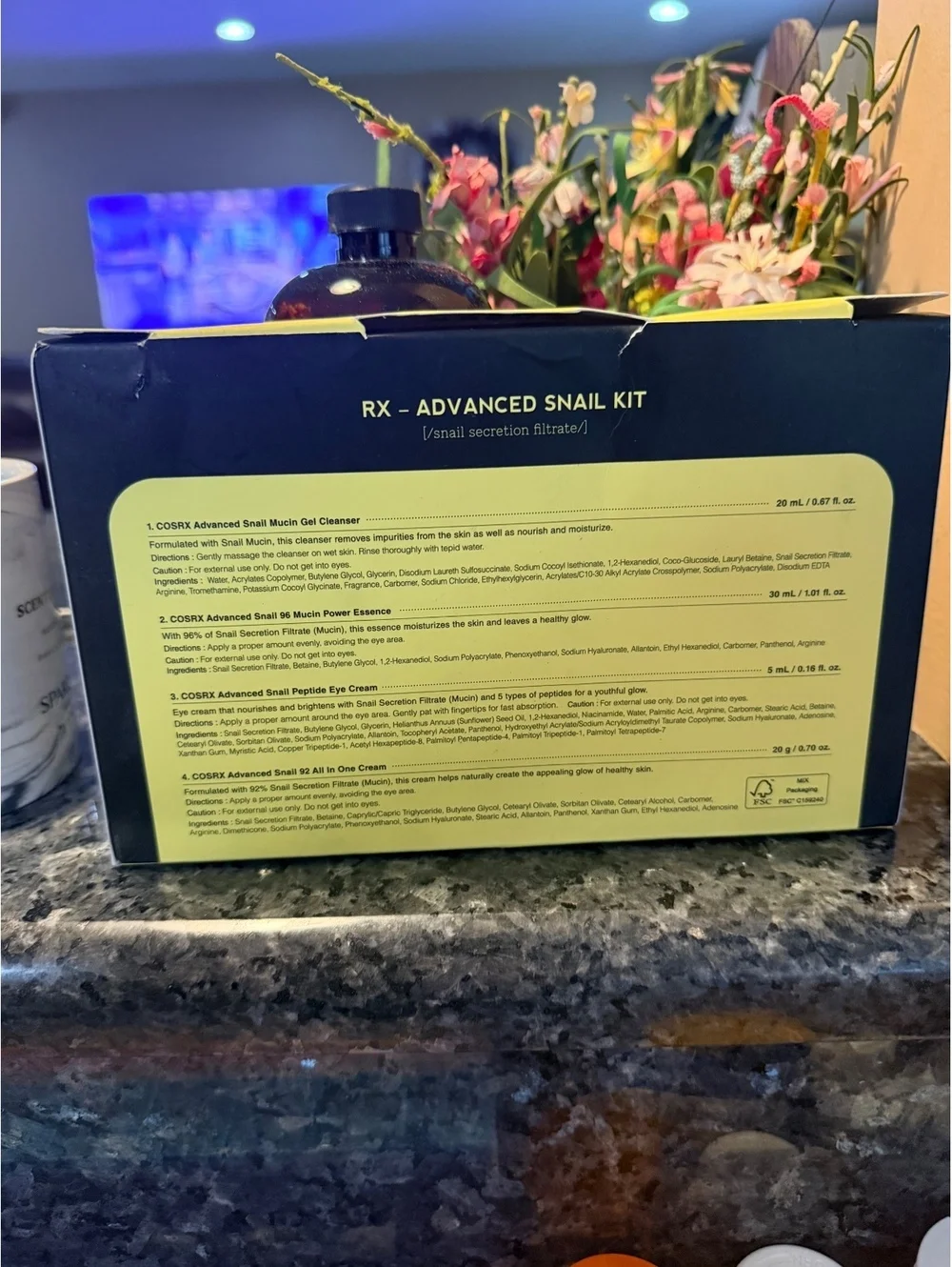 COSRX All About Snail 4-Step Kit for Dry Skin and Dark Spots